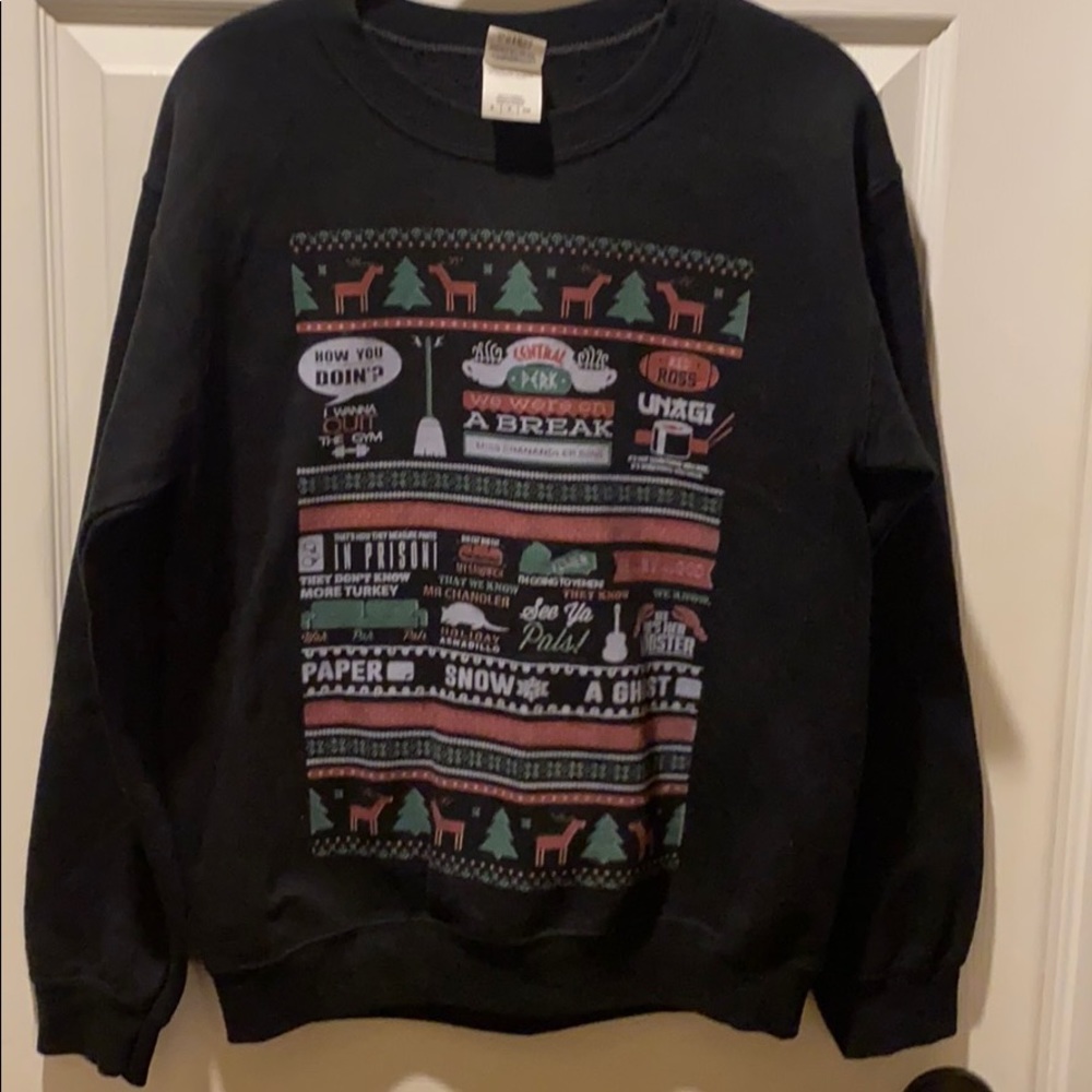 Friends themed crew neck sweatshirt